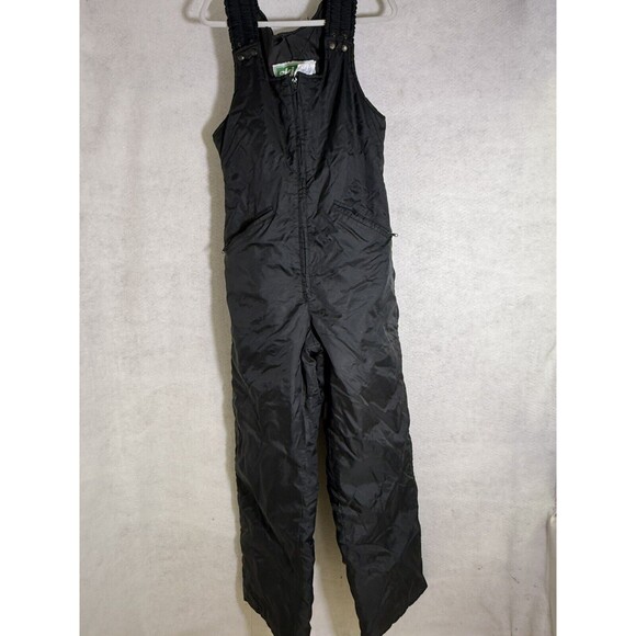 Skidoo SnoGear Bombardier Alaska High Pants Mens Bibs Black Size GL/LT SKI 34x31 - Picture 1 of 7